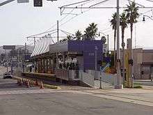 A side view of Atlantic station.