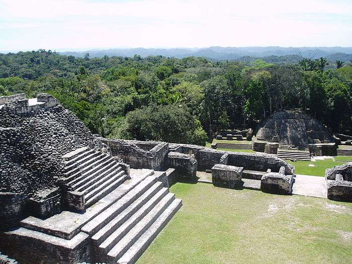 A photo of ancient ruins in Belize