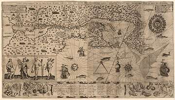 Map of New France 1612