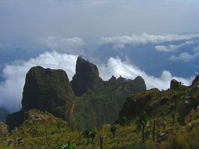 Mountain in Ethiopia