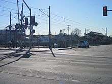 A view of Vernon Station.