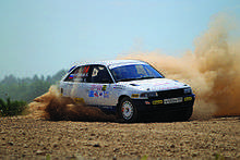 Aleksey Lukyanuk and Aleksey Arnautov at rally Strugi Krasnye 2011 – Russian Rally Cup