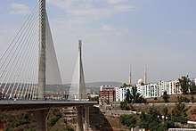 A view of Salah Bey Viaduct in 2015.