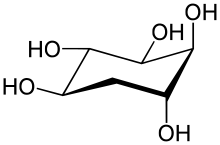 Chemical structure of 5-deoxyinositol