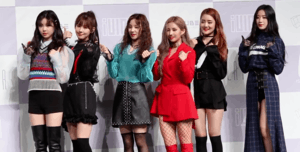 (G)I-dle in May 2018