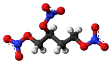 1,2,4-Butanetriol trinitrate molecule