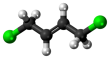1,4-Dichlorobut-2-ene molecule