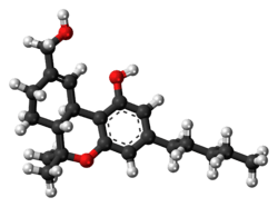 11-Hydroxy-THC molecule