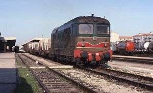 D.443 locomotive in Gela