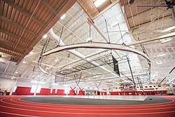  Indoor track at the Mountaineer Field House