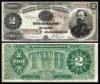 1890 two-dollar bill