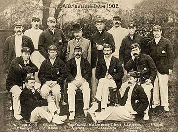 Australian cricket team that toured England in 1902
