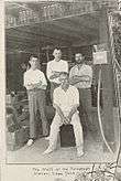 The Staff of the Telegraph Station at Cape York. 1917.