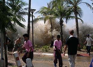 Tsunami in Thailand