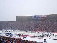 The Red Wings host the Maple Leafs at the 2014 Winter Classic.