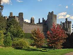 Arundel castle founded by Roger de Montgomery in 1067