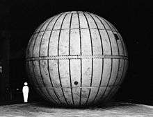 Rubberized silk balloon used for meteorological observation during World War II