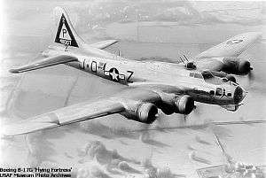 Photograph of a Boeing B-17G Flying Fortress