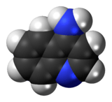 Space-filling model of the 4-aminoquinoline molecule