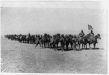 Battery C, 4th Field Artillery during the 1916 Pancho Villa Expedition.