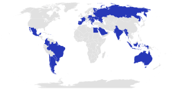 Countries with 5àSec shops