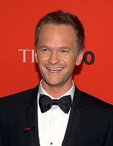 Photo of Neil Patrick Harris at the unveiling of his star of the Hollywood Walk of Fame in 2011.