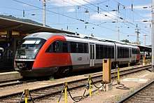Desiro train in Graz, Austria