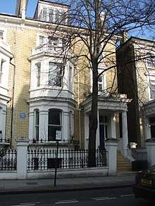 Picture of a house on Redcliffe Garden in the London Borough of Kensington Chelsea