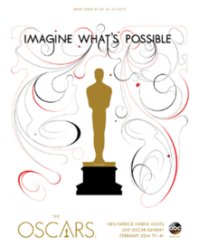 Official poster promoting the 87th Academy Awards in 2015.
