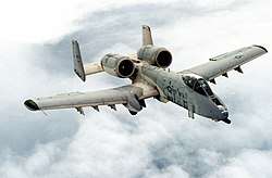A Fairchild Republic A-10A Thunderbolt II assigned to the 81st Tactical Fighter Wing, which was based at RAF Bentwaters between 1951 and 1993.