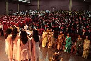 The Convocation ceremony 2012 for ABES Engineering college being hosted at the College Auditorium on 31 March