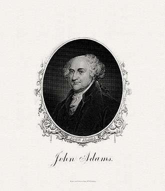 Criticism of John Adams (pictured) landed Lyon in prison.