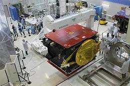 ARSAT-1 while in the INVAP's clean room