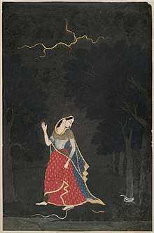 Garhwal branch of Kangra miniature style of painting