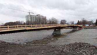 Bridge under construction April 2015
