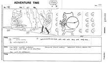 The image depicts two panels filled with cartoon drawings.