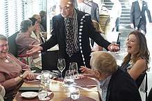 A Alain Nu at Kingbird restaurant inside The Watergate Hotel
