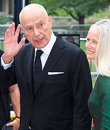 Photo of Alan Arkin with his wife Suzanne at the 2012 Toronto International Film Festival