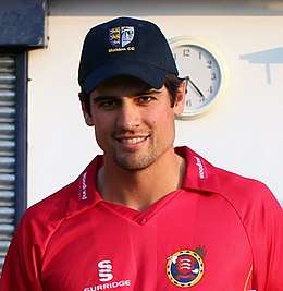 Alastair Cook in 2016