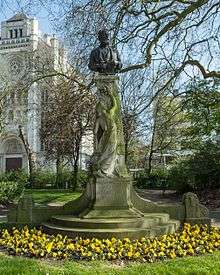 Statue of Albert Mechelynck in Ghent