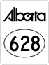 Highway 628 shield