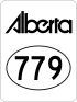 Highway 779 shield