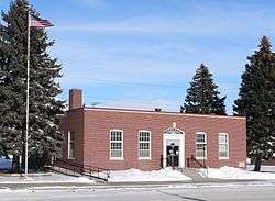 US Post Office-Albion