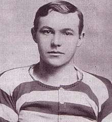 Picture of Celtic defender Alec McNair that appeared in the Glasgow Observer, 1910