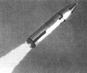 Alfa missile launch