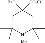 Alpha-eucaine chemical structure