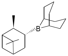 Skeletal formula of alpine borane