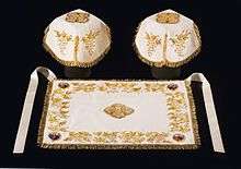 “Altar Cover and Covers set of the Chalice Veil