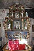 Altar and altarpiece