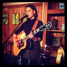 Aly Tadros performing at the New Leaf Cafe on March 8, 2013